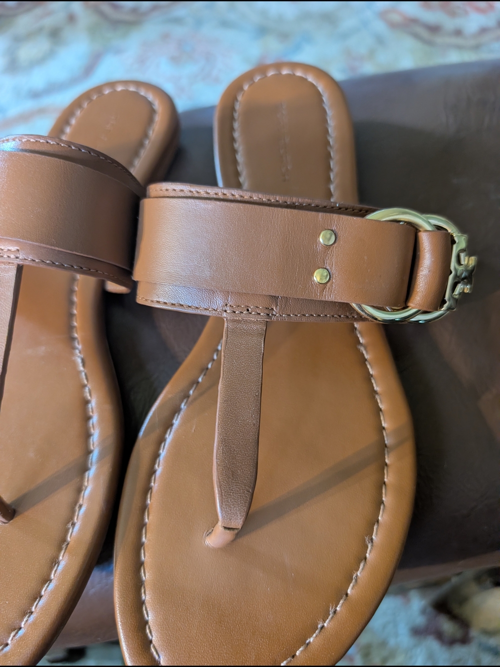 Tory Burch Selby Thong Sandals, 7.5 - Picture 4 of 6